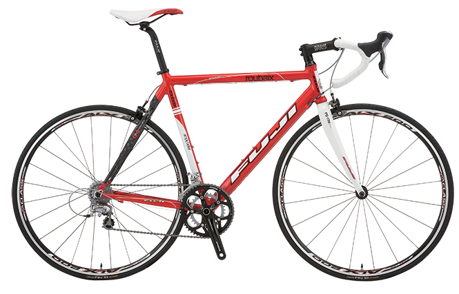 red fuji road bike